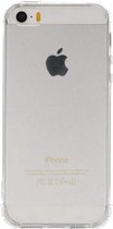 Schokbestendig Back Cover Hoesje - Shockproof Telefoonhoesje -  Geschikt voor iPhone 5 - - Transparant