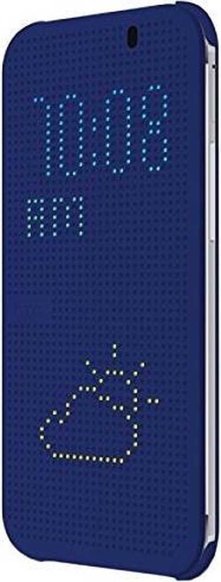 HTC HC M110 Dual Sim Dot View Cases for HTC One (E8) in Blue