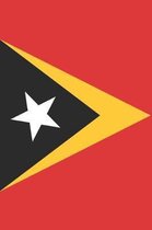 East Timor Flag Notebook - Timorese Flag Book - East Timor Travel Journal