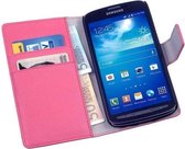 HC Bookcase Flip Wallet Telefoonhoesje - Samsung Galaxy S4 Active Roze