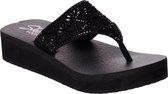 Skechers Vinyasa - Glass Star Slippers Dames - Black - Maat 38