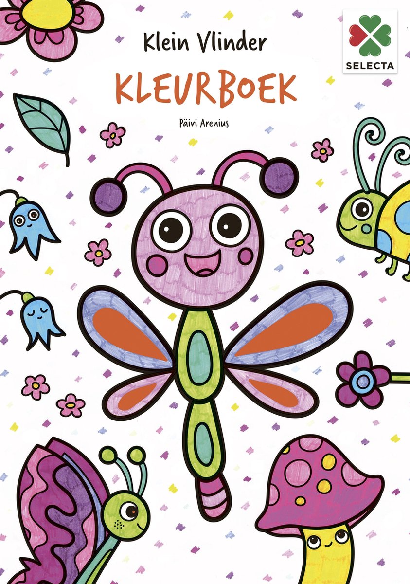 Klein Vlinder Kleurboek - Selecta