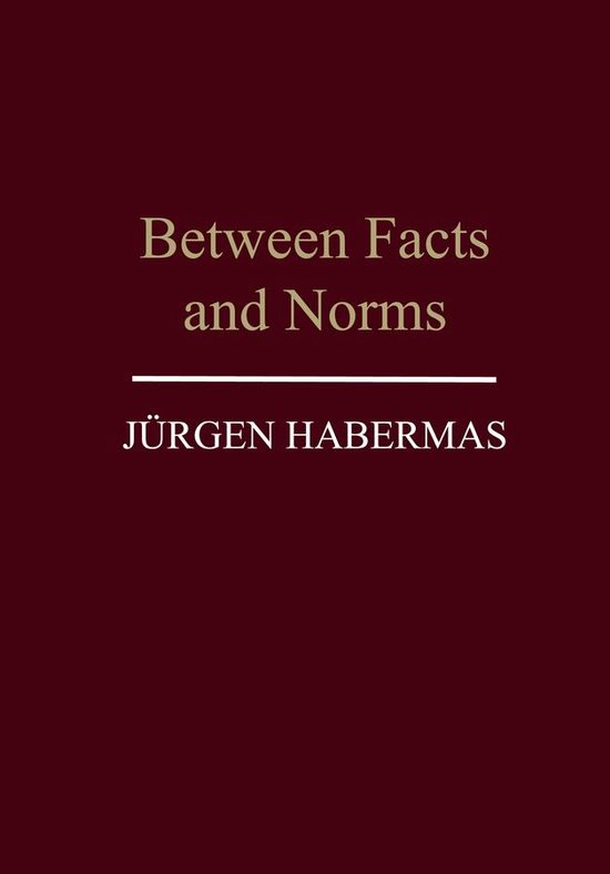 Between Facts and Norms - cover
