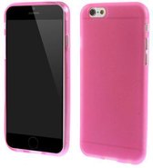 iPhone 6 silicone gel hoesje roze