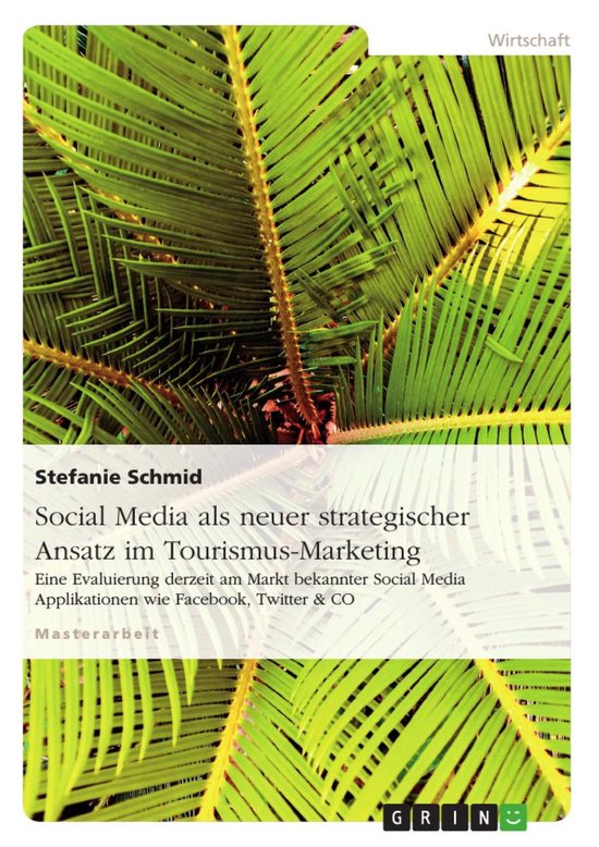 Social Media Als Neuer Strategischer Ansatz Im Tourismus-Mar ... - cover