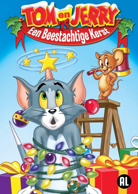 Cover van de film 'Tom & Jerry - Beestachtige Kerst'
