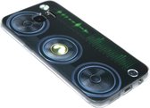 Radio muziek siliconen hoesje Geschikt voor Samsung Galaxy S7 Edge