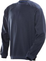 Jobman 5122 Roundneck Sweatshirt 65512293 - Navy - XL