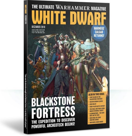 Thumbnail van een extra afbeelding van het spel Warhammer Magazine White Dwarf December 2018