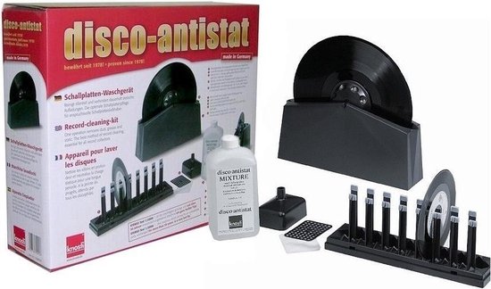 Knosti Disco Antistat Platenspeleraccessoire / Reinigingsproduct geleverd met 1 liter tonar reinigingsvloeistof van Knosti — afbeelding 2