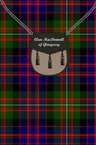 Clan MacDonnell of Glengarry Tartan Journal/Notebook