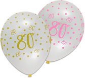 Ballonnen pink chic 80 (Ã˜30cm, 6st)