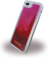 Guess Liquid Glitter Back Case / Cover Apple iPhone 7 Plus / 6S Plus / 6 Plus - Roze