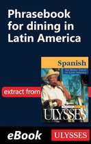 Guides de conversation - Phrasebook for dining in Latin America