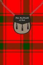 Clan MacDonald of Sleat Tartan Journal/Notebook