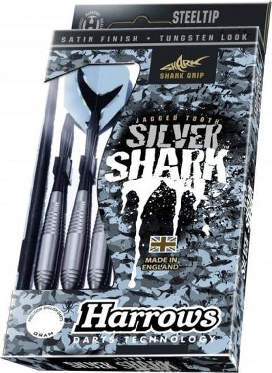Thumbnail van een extra afbeelding van het spel Harrows Steeltip Silver Shark 24 GR
