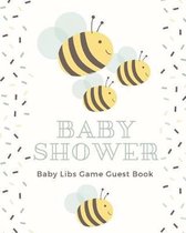 Baby Shower Baby Libs Game Guest Book
