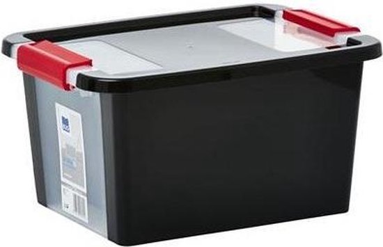 Kis Bi Box – Opbergbox – 11 l – Zwart | bol.com