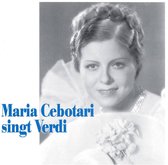 Maria Cebotari singt Verdi