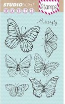 Studio Light - Clearstamp - Basic - Butterfly - STAMP SL135