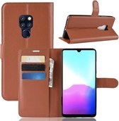 Huawei Mate 20 Hoesje - Book Case - Bruin