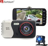 Junsun Dashcam 1080P Full HD Dual Camera met Parking Monitor