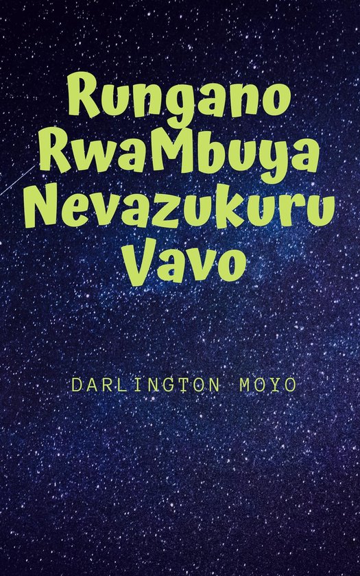 Rungano Rwambuya Nevazukuru Vavo - cover