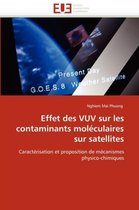 Effet des VUV sur les contaminants moléculaires sur satellites