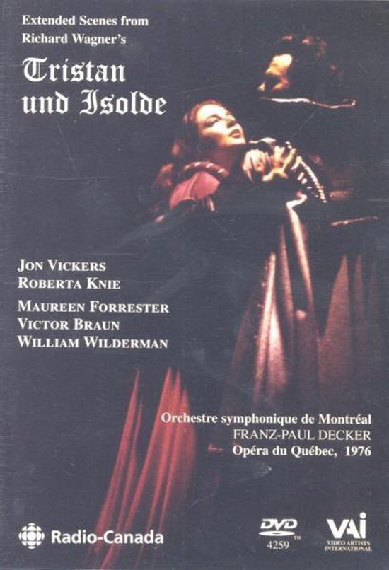Cover van de film 'Tristan Und Isolde'