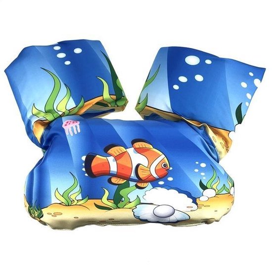 Zwemvest - Clownvis Design - One Size - Kind - 14-30 KG - 3-7 Jaar