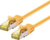 Patch Cable Sftp/Pimf/Lsoh 0.25M - Cat6A 500Mhz - Yellow