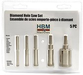 HBM 5 Delige Diamant Gatzagenset
