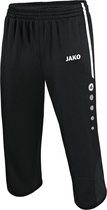 JAKO 3/4 Active Training - Voetbalbroek - Heren - Maat XL - Zwart