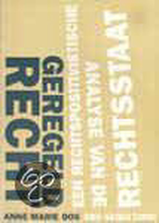 Geregeld recht - cover