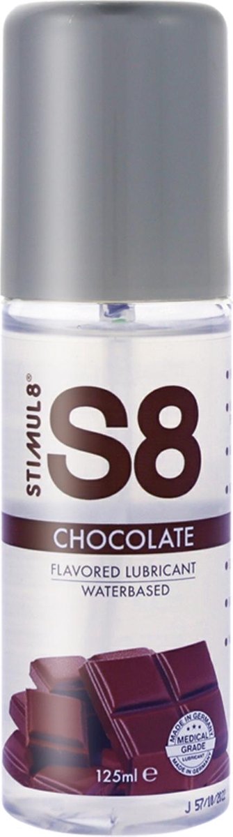 STIMUL8 - S8 WATER BASED LUBRICANT 125 ML CHOCOLATE