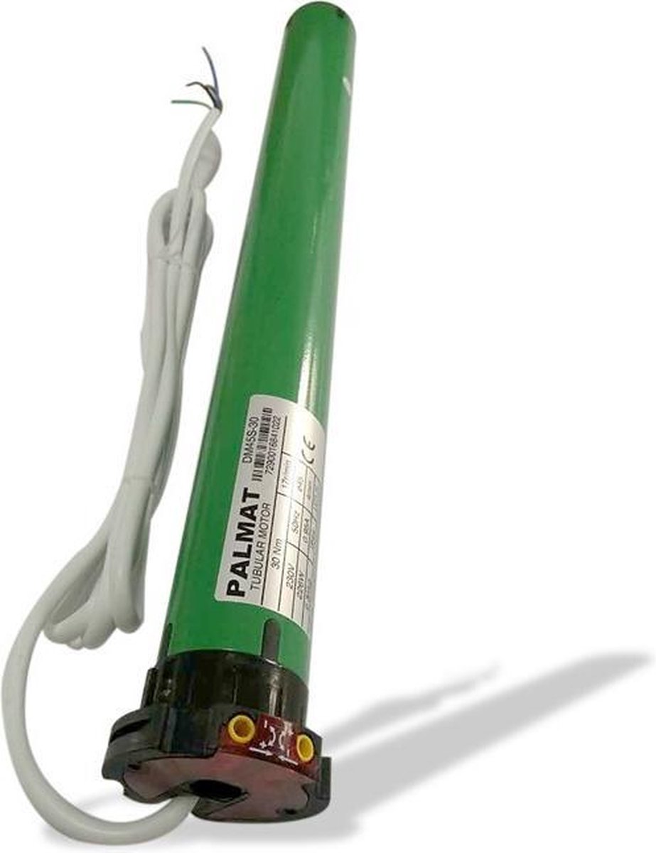 PALMAT rolluikmotor en mechanische afstelling (buis van 60 mm,10 Nm)