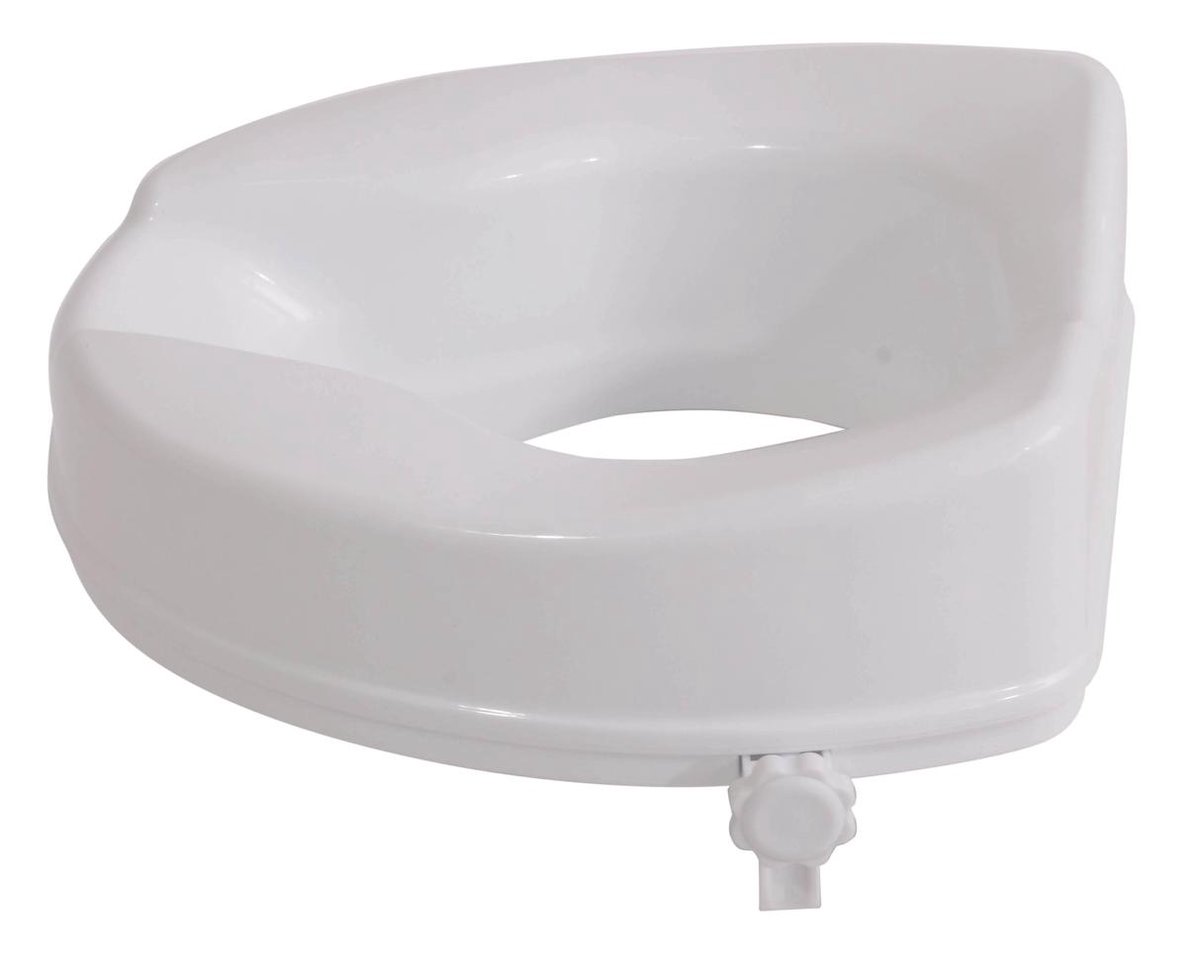 Siège de toilette surélevé sans couvercle Hi-Loo 10cm (4 po