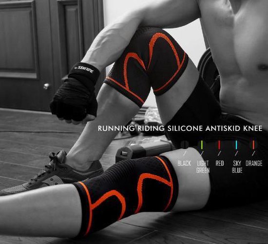 Sport Plein Kniebrace Kniebandage - Unisex - Linker en Rechter Knie