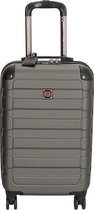 Enrico Benetti Rochester Handbagage Koffer - 55 cm - 35/42 liter - Expandable - TSA slot - Grijs