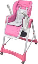 Roze Kinderstoel verstelbaar + Baby Knuffeldoek  / Premium verstelbare kinder stoel
