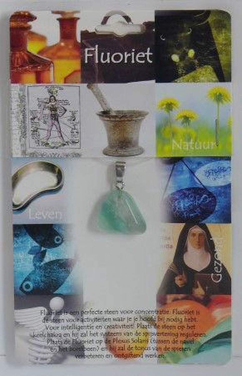 Spirituele hangersteen Fluoriet