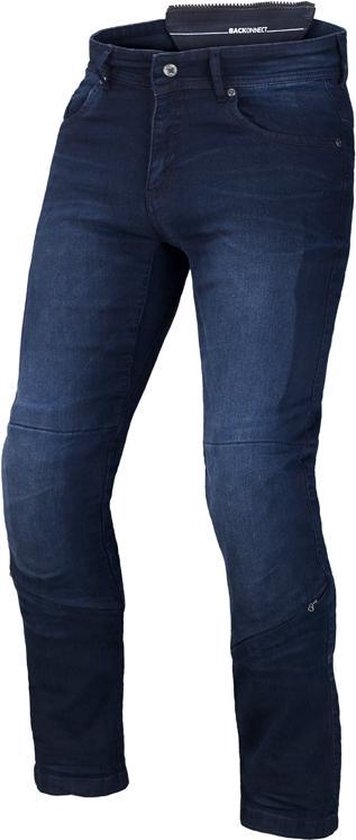 Motorjeans Macna Stone Donkere Wassing 1