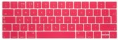 Siliconen Toetsenbord bescherming voor Macbook Pro met Touch Bar Roze