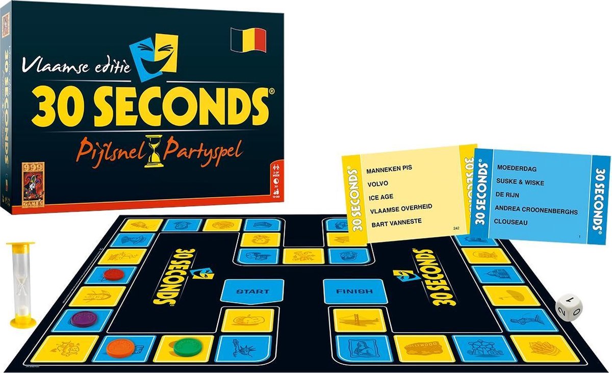 blouse koud Heel veel goeds 30 Seconds ® Vlaamse Editie | Games | bol.com
