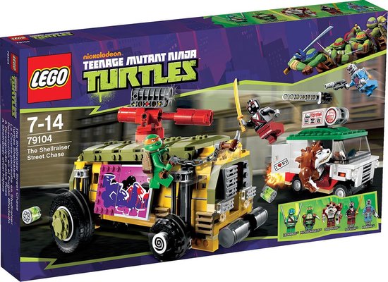 LEGO Ninja Turtles De Shellraiser Straatrace - 79104 | bol