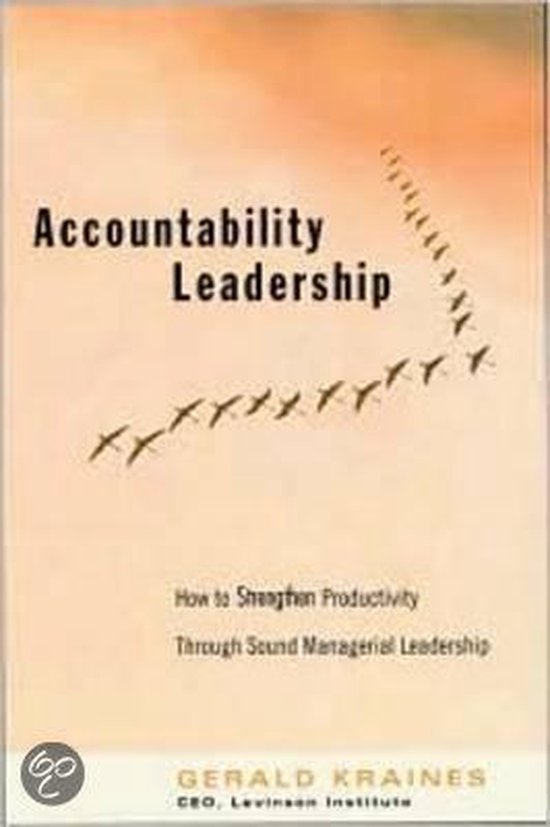 Accountability Leadership - cover