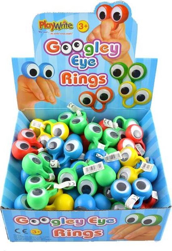 | Vingeroogjes Ring Ogen 60 stuks Ogen Vingerring Groot online kopen | Lobbes Speelgoed