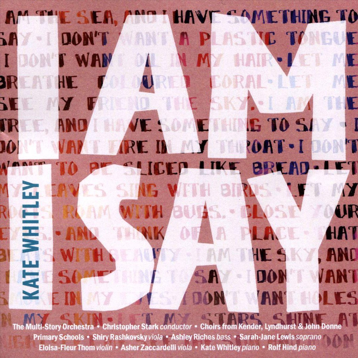 Afbeelding van product Kate Whitley: I Am I Say  - Christopher Stark