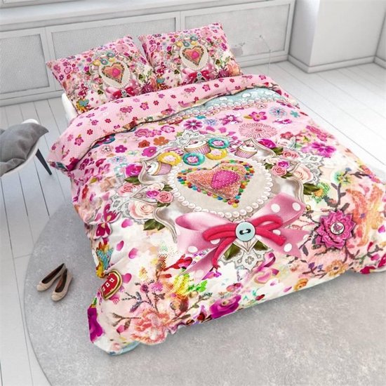 Dekbedovertrekken roze 1 persoons kopen? Bestel hier
