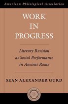 Society for Classical Studies American Classical Studies - Work in Progress